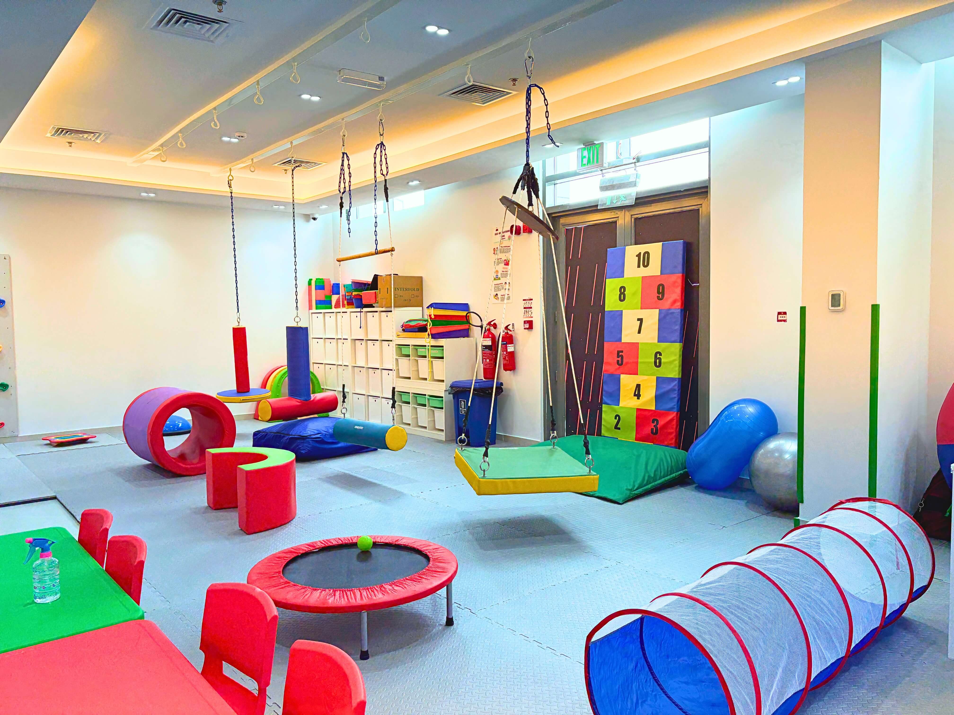 Summer and Winter Therapy Programmes at Bridges Care Speech Therapy Center - the activity-packed sensory gym where seasonal camps are run